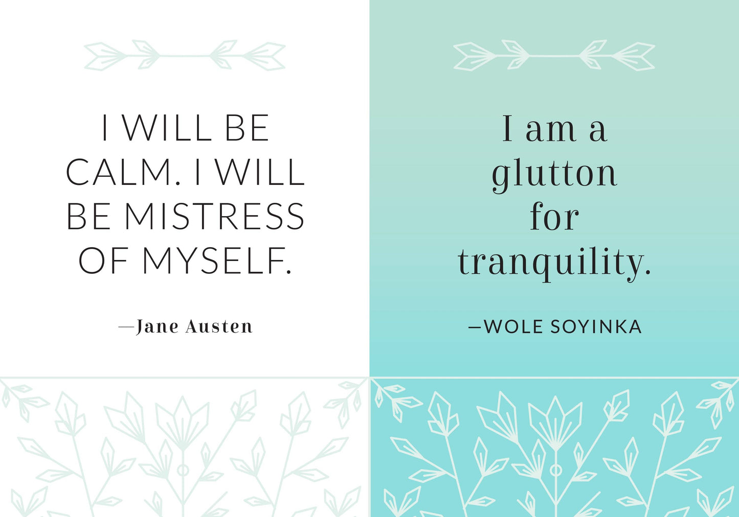 Calm: Meditations & Inspirations (Mini Book)