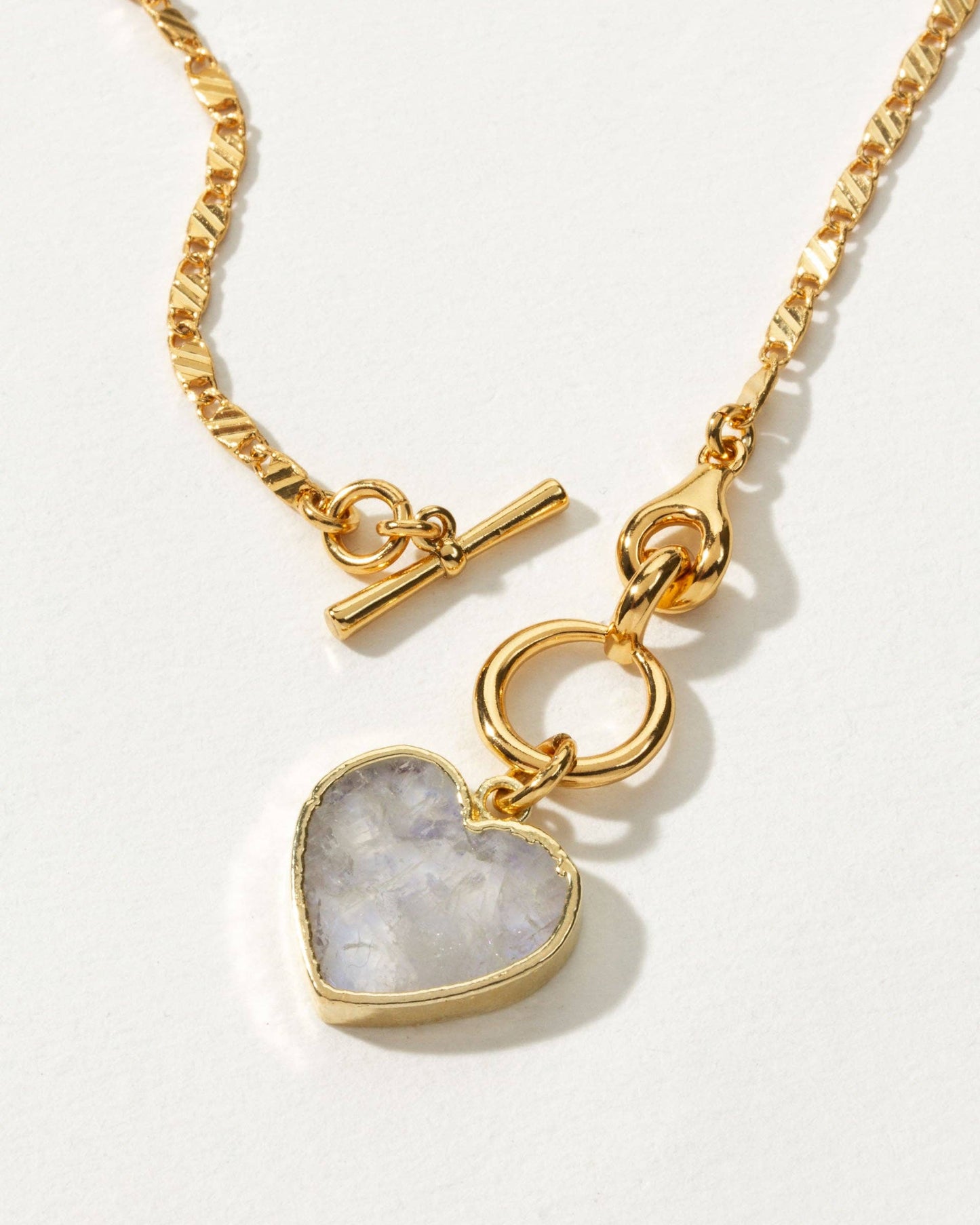 Self Love Toggle Necklace - Moonstone