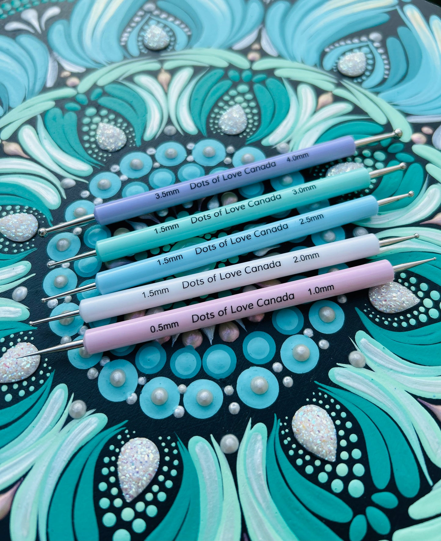 Mandala Dotting Stylus Set – 5 Piece