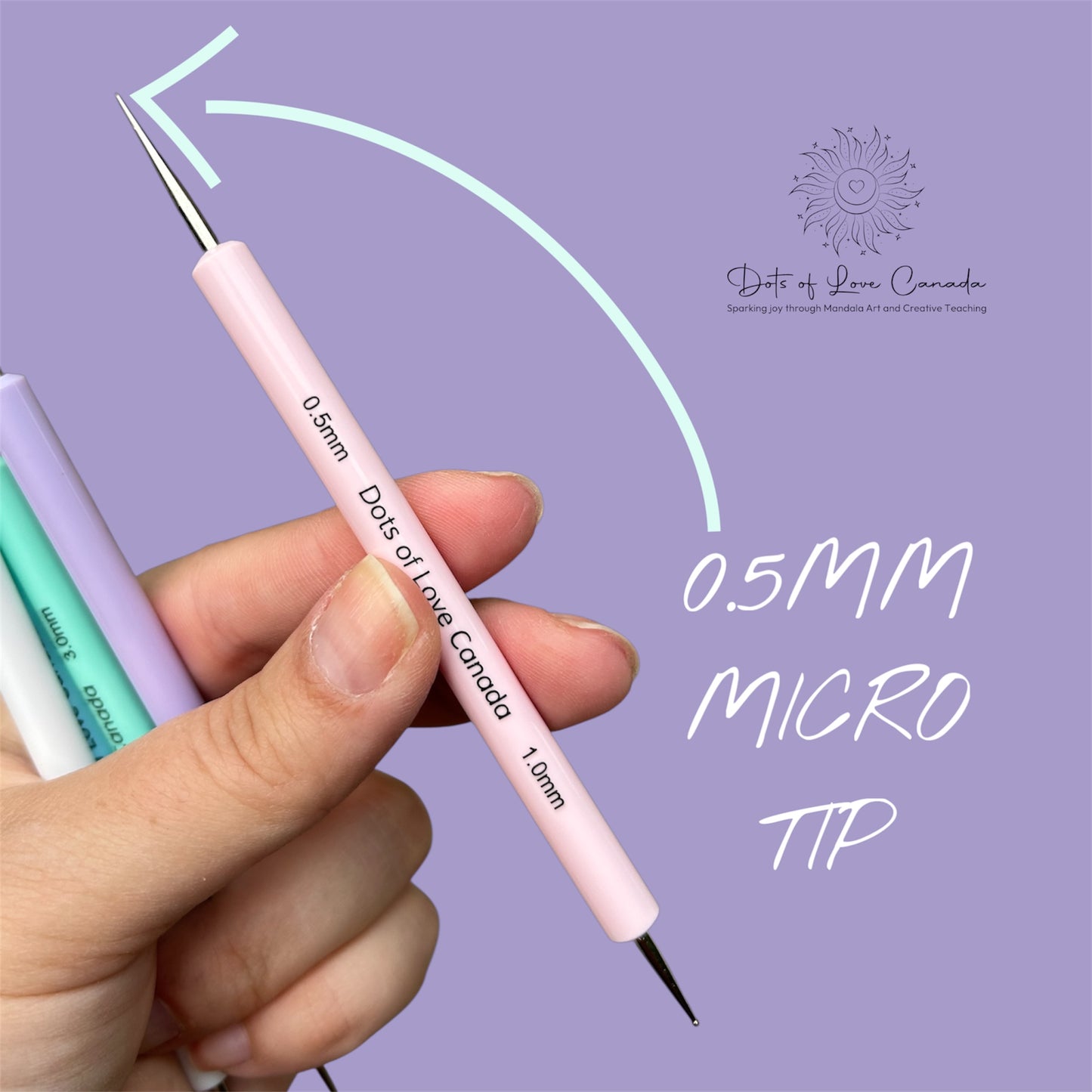 Mandala Dotting Stylus Set – 5 Piece