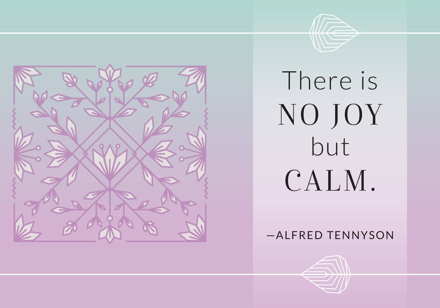 Calm: Meditations & Inspirations (Mini Book)