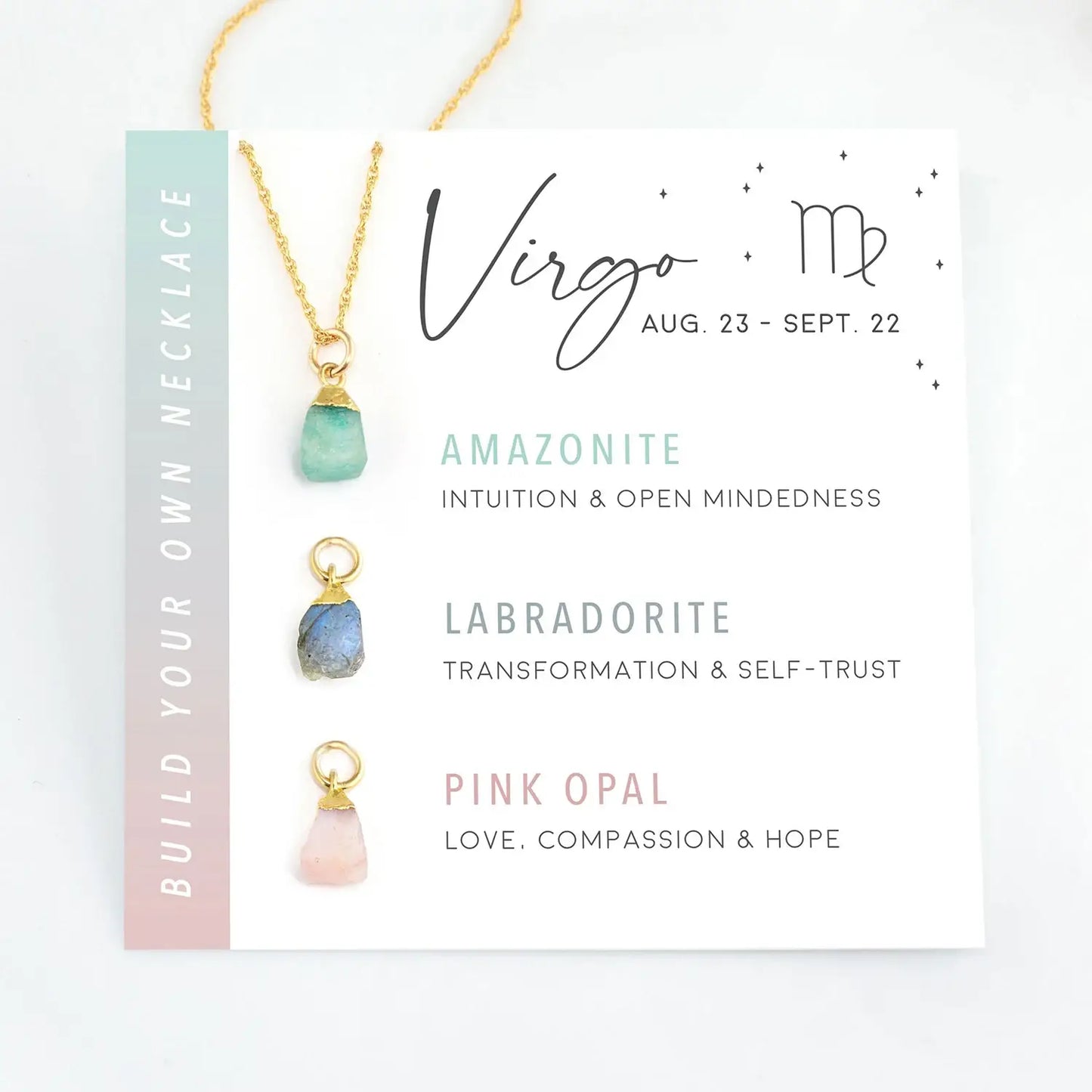 Zodiac Birthstone - Build Your Own Necklace Set