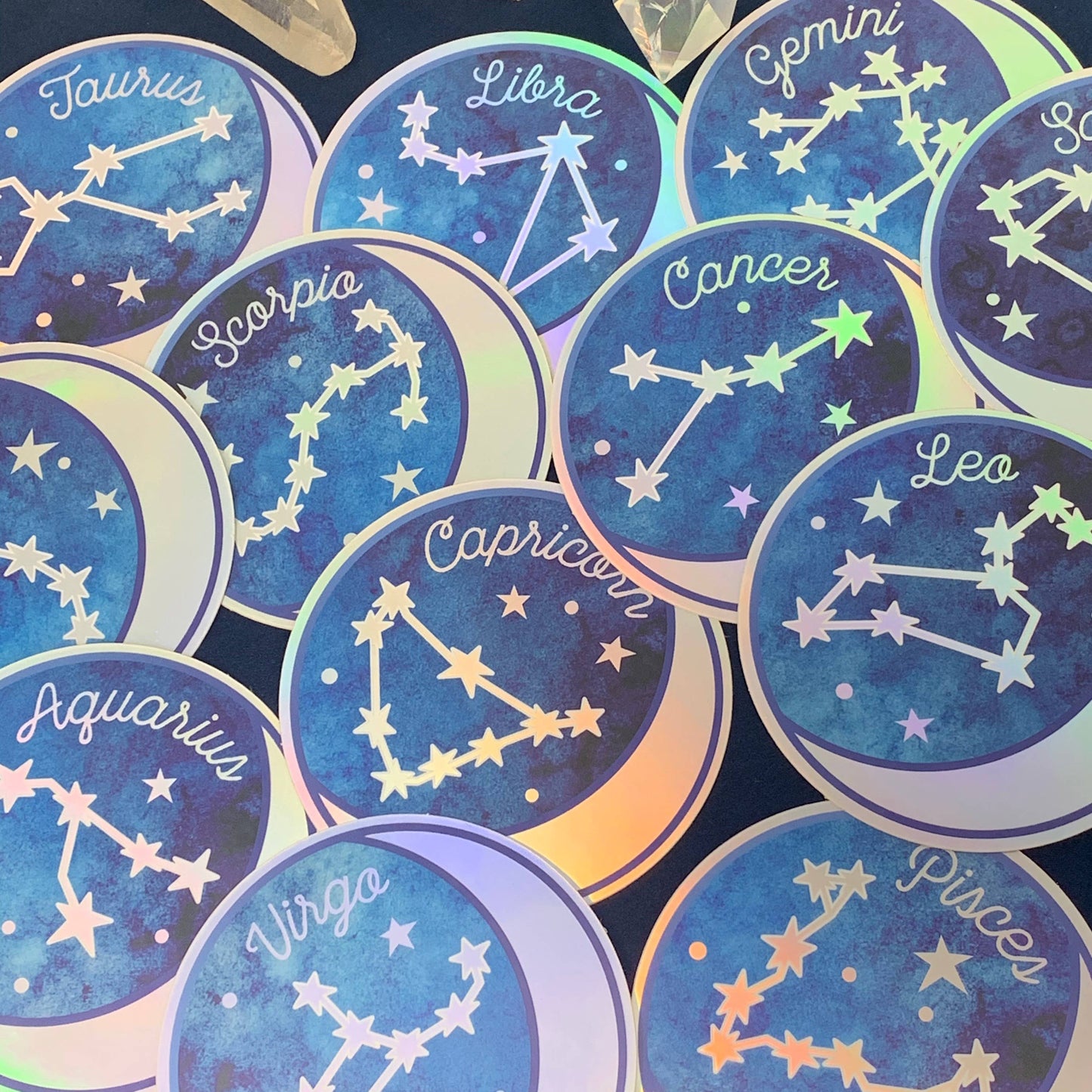 Zodiac Holographic Sticker