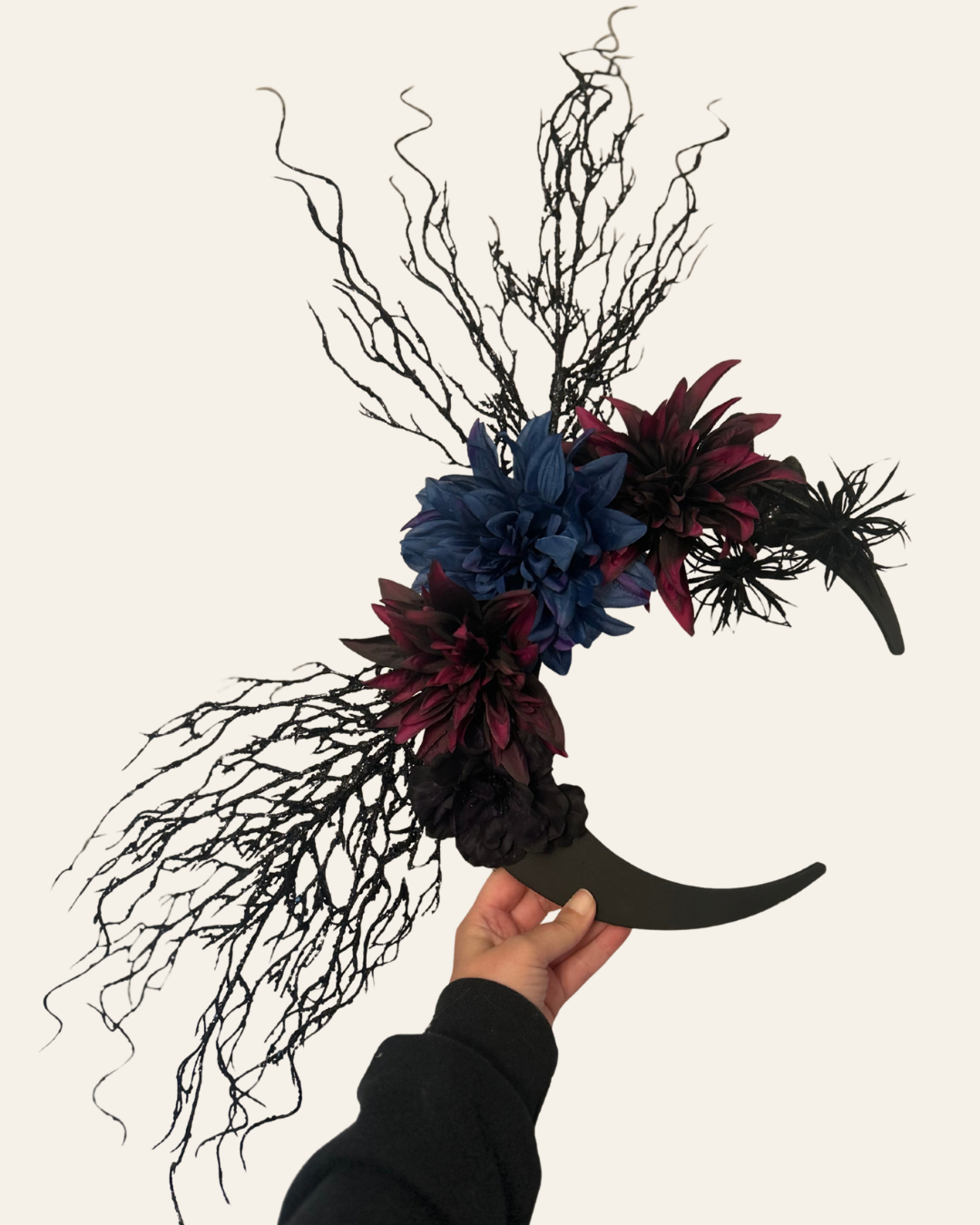 Studio Tuesdays: Floral Crescent Moon