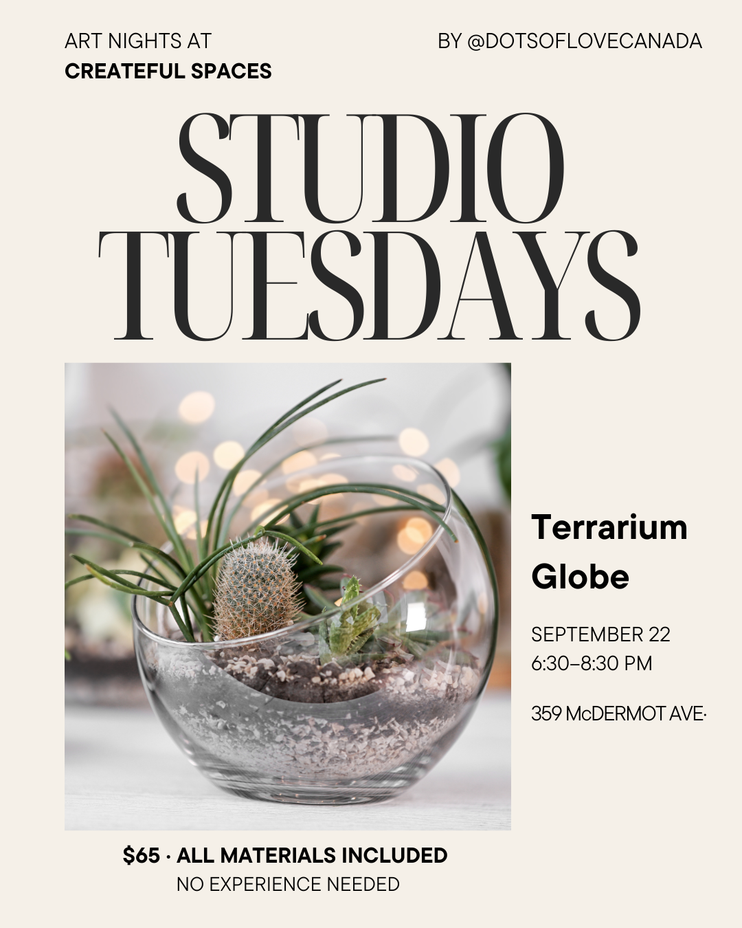 Studio Tuesdays: Terrarium Globe
