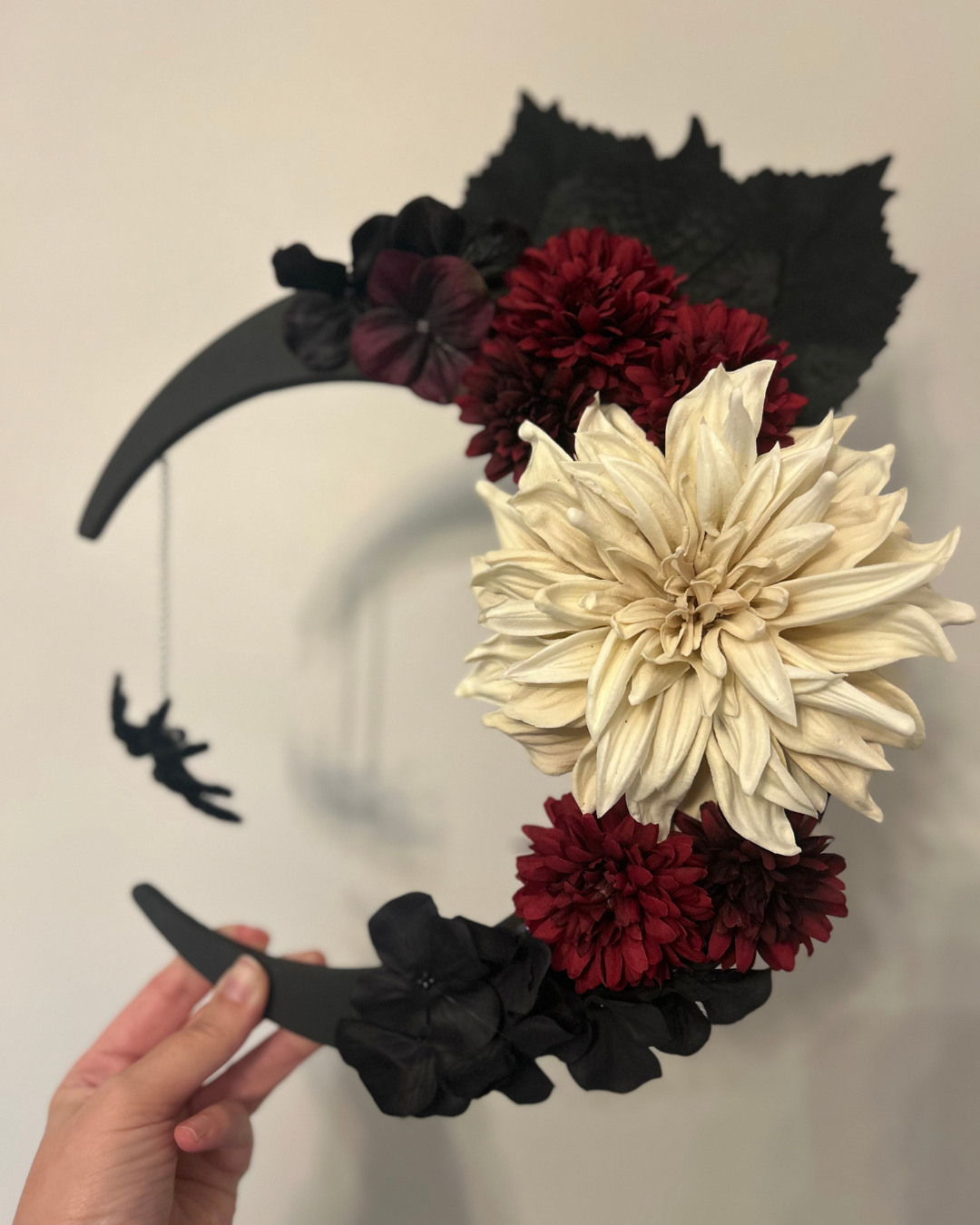 Studio Tuesdays: Floral Crescent Moon