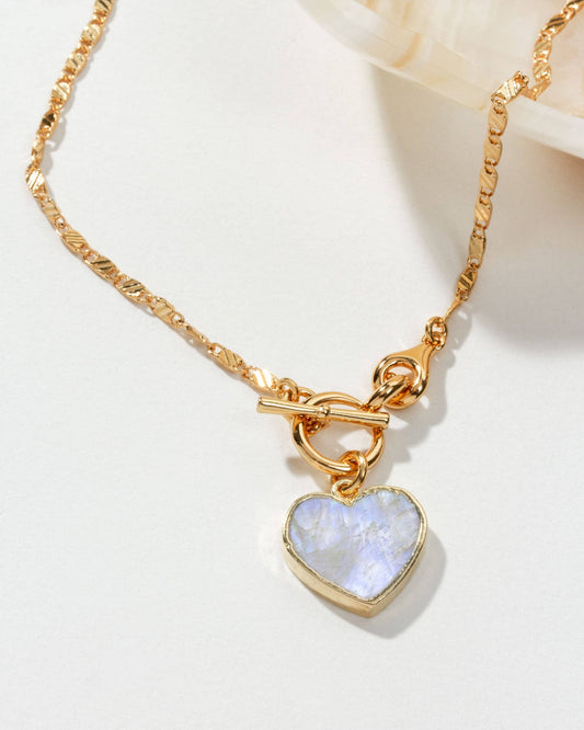 Self Love Toggle Necklace - Moonstone